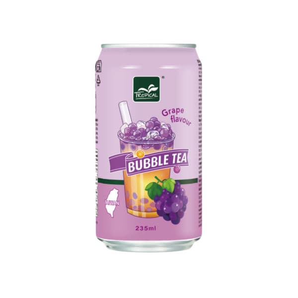Tropical Bubble Tea Grape 235ml