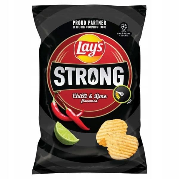 Lays STRONG Chilli&Lime 190g