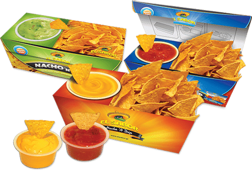 Nachos s omáčkou El Sabor