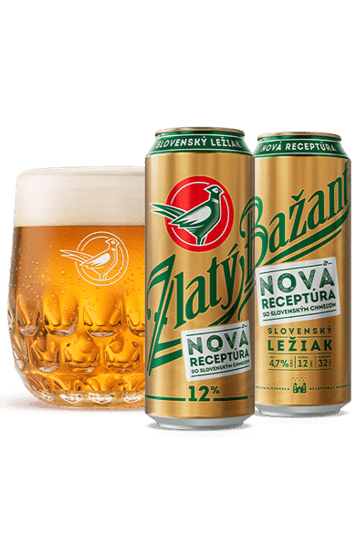 Zlatý Bažant 12° čapované 1,5l fľaša
