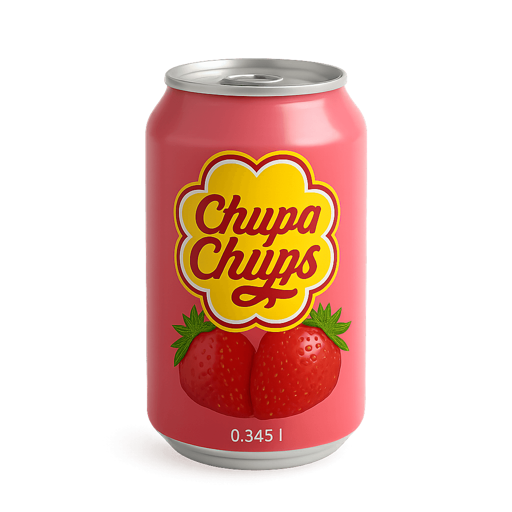 Chupa Chups Jahoda 0,345l