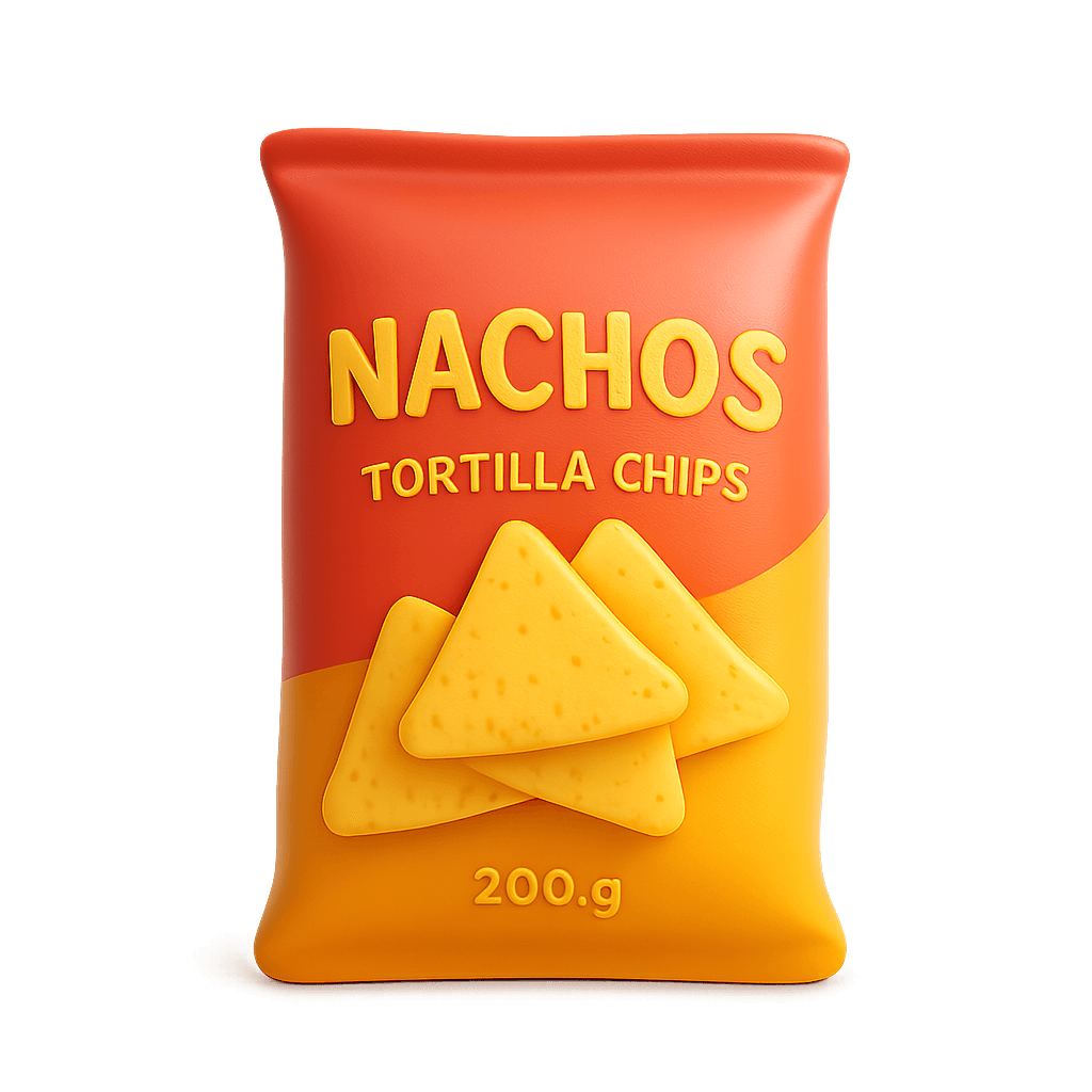 Nachos tortilla chips 200g